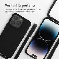 imoshion Cover in Silicone con Cordino Apple iPhone 14 Pro - Nero
