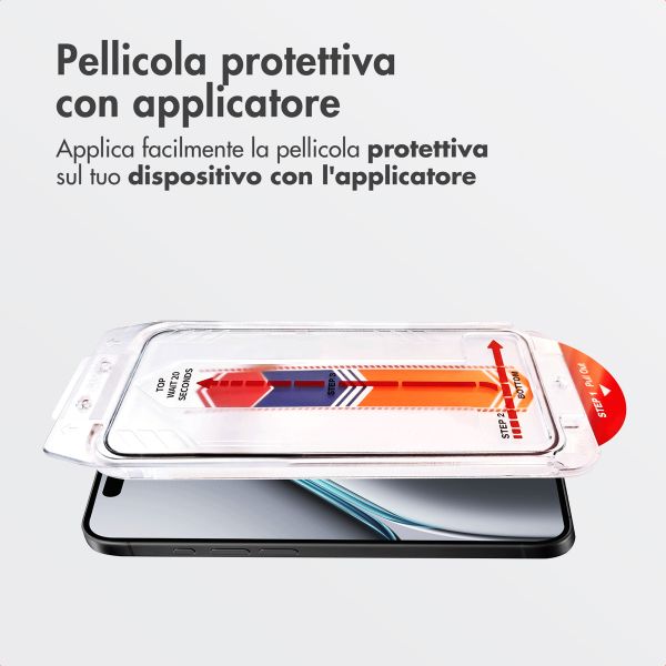 Accezz Vetro temperato + Applicatore Apple iPhone 17
