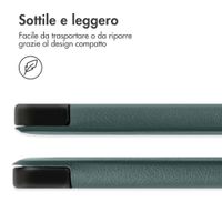 imoshion Cover a libro Trifold Apple iPad Air 13 pollici (2026) M4 / (2025) M3 / (2024) M2 - Verde scuro