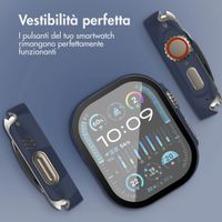 imoshion Cover rigida integrale Apple Watch Ultra / Ultra 2 / Ultra 3 - 49 mm - Blu scuro
