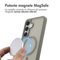 imoshion Cover posteriore Color Guard con MagSafe Samsung Galaxy S25 FE - Grigio