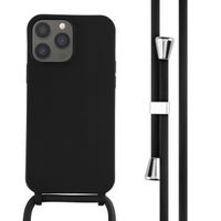 imoshion Cover in Silicone con Cordino Apple iPhone 13 Pro Max - Nero