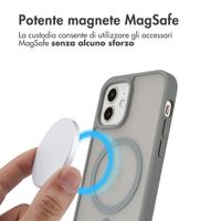 imoshion Cover posteriore Color Guard con MagSafe Apple iPhone 12 (Pro) - Grigio