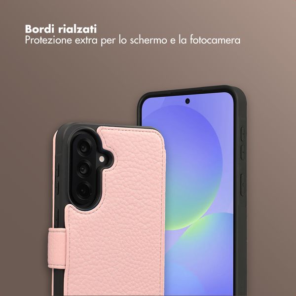 Selencia Cover Riva con MagSafe e cordino Samsung Galaxy A37 (5G) - Old Pink