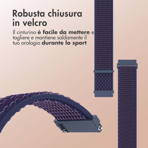 imoshion Cinturino in nylon  - Attacco universale 20 mm - Indigo