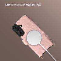 Selencia Cover Riva con MagSafe e cordino Samsung Galaxy A37 (5G) - Old Pink