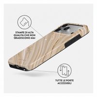Burga Cover Posteriore Resistente con MagSafe Apple iPhone 18 Pro Max - Full Glam