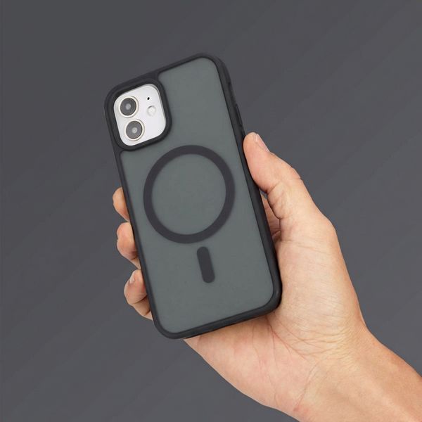 imoshion Cover posteriore Color Guard con MagSafe Apple iPhone 12 (Pro) - Nero
