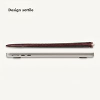 Selencia Cover per laptop Croco 15-16 pollici - Burgundy