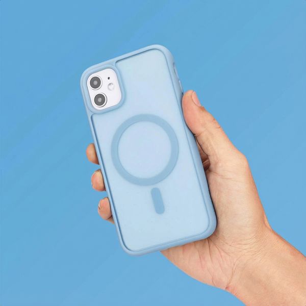 imoshion Cover posteriore Color Guard con MagSafe Apple iPhone 11 - Azzurro