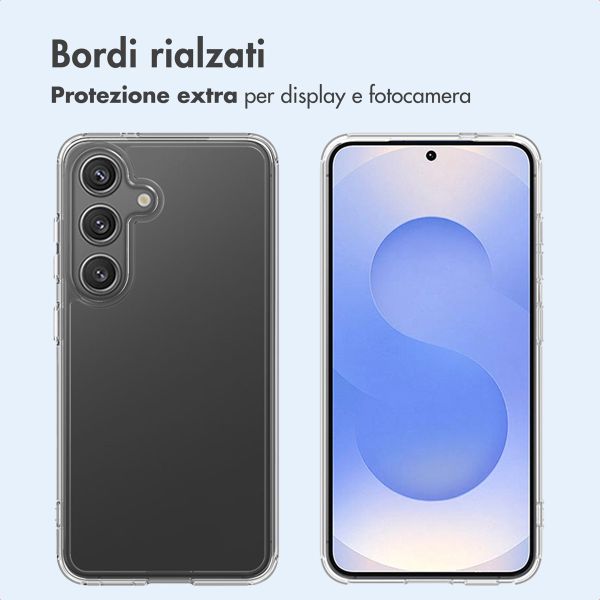 imoshion Cover posteriore protettiva Samsung Galaxy S25 - Trasparente