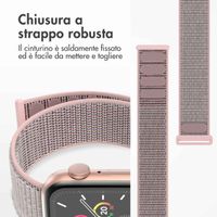 imoshion Cinturino in nylon Apple Watch | 44/45/46/49 mm - Sand Pink