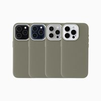 Accezz Cover Mesh con MagSafe Apple iPhone 15 Pro - Grigio scuro