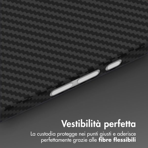 Accezz Cover MagSafe Kevlar® Apple iPhone 17 - Nero
