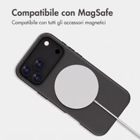 imoshion Cover posteriore Color con Thin MagSafe Ring Apple iPhone 18 Pro Max / 17 Pro Max - Nero