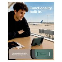 Spigen Cover Posteriore Corazzata Tough con MagSafe Google Pixel 11 Pro XL - Abyss Green