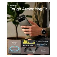 Spigen Cover Posteriore Corazzata Tough con MagSafe Google Pixel 11 - Gunmetal