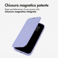 imoshion Bookcase trasparente con MagSafe Apple iPhone 18 Pro / 17 Pro - Lilla