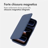 imoshion Bookcase trasparente con MagSafe Apple iPhone 17 Pro - Blu