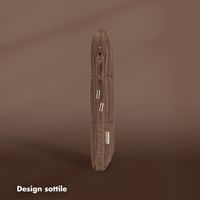 Selencia Cover Puffy per laptop 13-14 pollici - Laptopsleeve - Mocha Brown