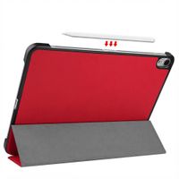 imoshion Cover a libro Trifold Apple iPad Air 11 pollici (2026) M4 / (2025) M3 / (2024) M2 / Air 5 (2022) / Air 4 (2020) - Rosso