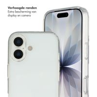Selencia Cover trasparente con ganci + laccetto da polso Lova Apple iPhone 17 - Arancio