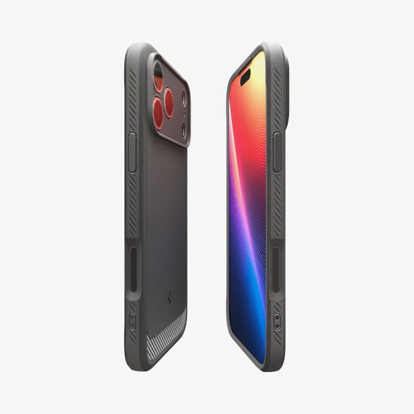 Spigen Cover Rugged Armor con MagSafe Apple iPhone 17 Pro Max - Grey