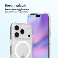Accezz Cover posteriore Xtreme Impact con MagSafe Apple iPhone 17 Pro - Trasparente