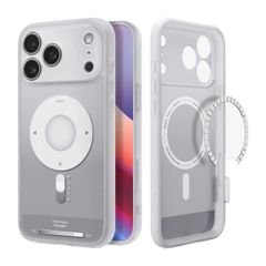 Spigen Cover Posteriore Ultra Ibrida con MagSafe Apple iPhone 17 Pro Max - Clear Silver