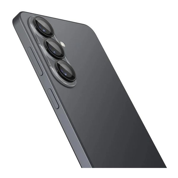 Spigen Optik Pro EZ Fit Lens Protector - Protezione lente fotocamera (confezione da 2) per Samsung Galaxy S26 Plus - Nero