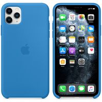 Apple Cover in Silicone Apple iPhone 11 Pro Max - Surf Blue