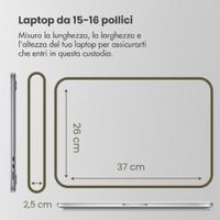 Accezz Cover laptop 15-16 pollici - Verde