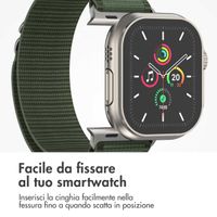 imoshion Cinturino in nylon Alpine Apple Watch | 44/45/46/49 mm - Verde