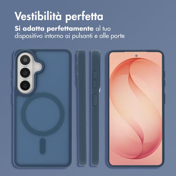 imoshion Cover posteriore Color Guard con MagSafe Samsung Galaxy S26 Plus - Blu scuro