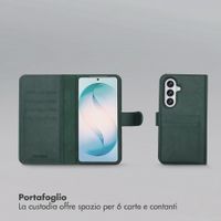 Selencia Libreria rimovibile Olyn con MagSafe Samsung Galaxy S26 Plus - Verde