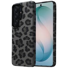 Selencia Cover Sabi Stampa pantera con MagSafe Samsung Galaxy S26 Ultra - Midnight Black