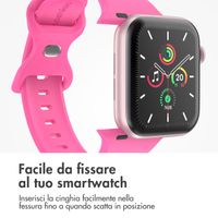 imoshion Cinturino in silicone⁺ Apple Watch | 44/45/46/49 mm - Taglia M/L - Barbie Pink
