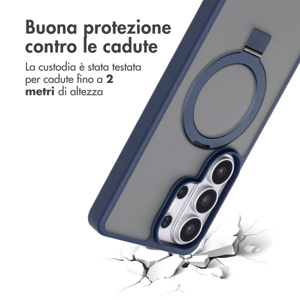 Accezz Cover con anello e supporto con MagSafe Samsung Galaxy S26 Ultra - Blu