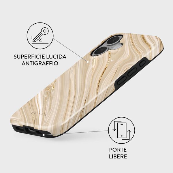Burga Cover Posteriore Resistente Apple iPhone 16 Plus - Full Glam