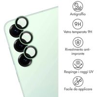 imoshion 2 Pack protezione lente fotocamera Samsung Galaxy S25 Plus - Mint