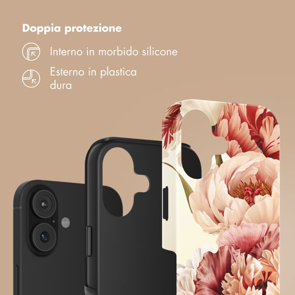 Selencia Cover Posteriore Vivid Apple iPhone 17 - Vintage Peony