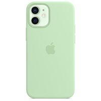 Apple Cover Posteriore in Silicone con MagSafe Apple iPhone 12 Mini - Pistachio