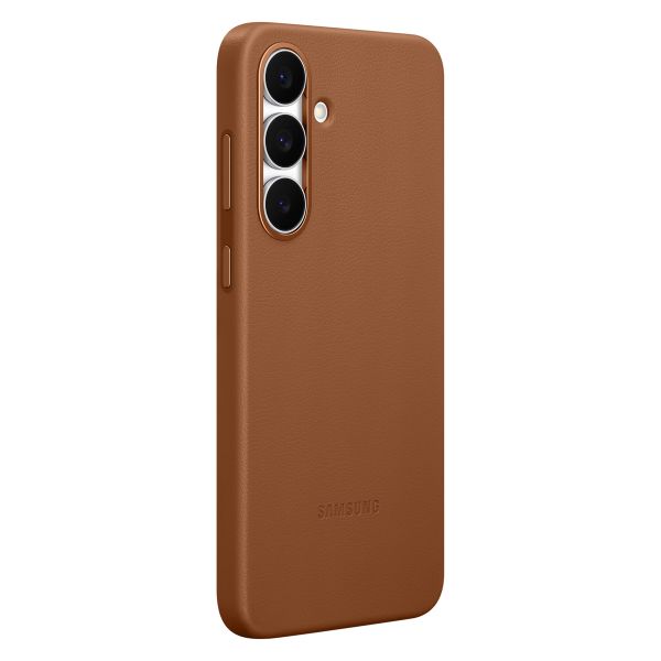 Samsung Cover originale KindSuit in pelle vegana Samsung Galaxy S25 FE - Tan