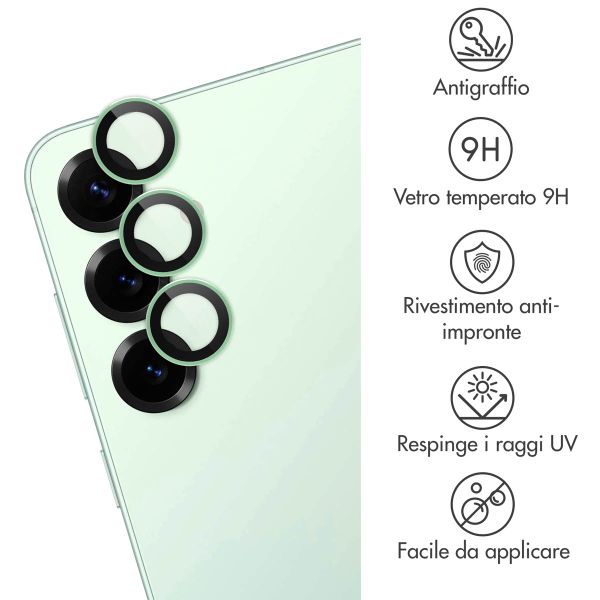 imoshion 2 Pack protezione lente fotocamera Samsung Galaxy S25 Plus - Mint