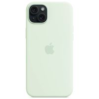 Apple Cover Posteriore in Silicone con MagSafe Apple iPhone 15 Plus - Soft Mint