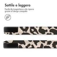 imoshion Cover Trifold Design Samsung Galaxy Tab A11 Plus - Leopard
