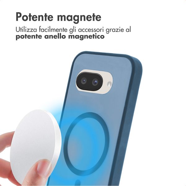 imoshion Cover posteriore Color Guard con MagSafe Google Pixel 9A - Blu scuro
