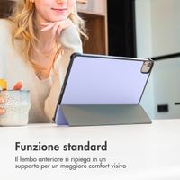 imoshion Cover a libro Trifold Samsung Galaxy Tab A9 Plus - Lilla