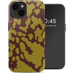 Selencia Cover posteriore Vivid con MagSafe Apple iPhone 14 - Moo'd Olive Dust