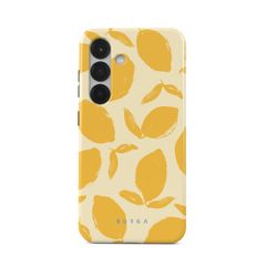 Burga Cover Posteriore Resistente Samsung Galaxy S25 - Lemon Tart